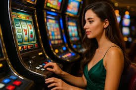 50 apk Slots section showing online slot game titles on a mobile browser